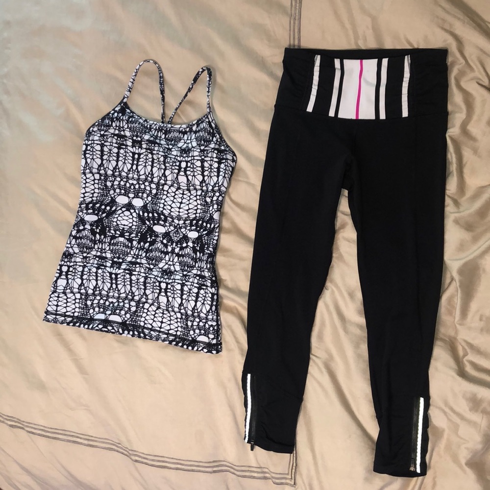 Lululemon top and leggings